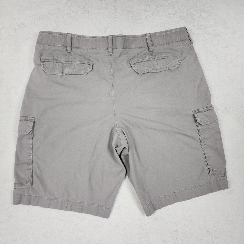 APT.9 Premier Flex Men's Size 38 (Fit 36) Casual Cargo Shorts Gray Lot Of 2 - Picture 9 of 16